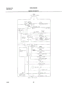 20 - Wiring Schematic parts for White Westinghouse Refrigerator WRS23W0AW8 from AppliancePartsPros.com