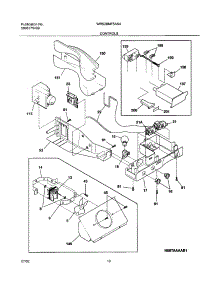 11 - Controls parts for White Westinghouse Refrigerator WRS26MF5AS4 from AppliancePartsPros.com