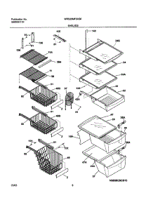 09 - Shelves parts for White Westinghouse Refrigerator WRS26MF5AS6 from AppliancePartsPros.com