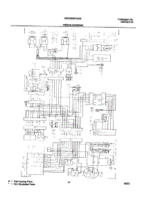 21 - Wiring Diagram parts for White Westinghouse Refrigerator WRS26MF5AS6 from AppliancePartsPros.com