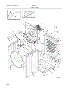 03 - Cabinet / Drum parts for Electrolux Dryer EIGD55IRR1 from AppliancePartsPros.com