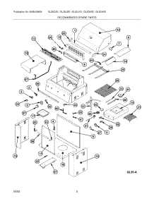 03 - Recommended Spare Parts parts for Electrolux Grill GL30NBEC from AppliancePartsPros.com