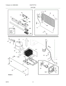 07 - System parts for Electrolux Freezer E32AF75FPS4 from AppliancePartsPros.com