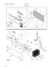 07 - System parts for Electrolux Freezer E32AF75FPS1 from AppliancePartsPros.com