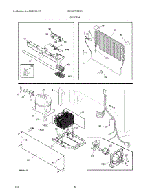 07 - System parts for Electrolux Freezer E32AF75FPS3 from AppliancePartsPros.com
