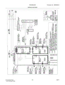 15 - Wiring Diagram parts for Electrolux Range EW30IS65JSB from AppliancePartsPros.com