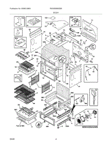 05 - Body parts for Electrolux Range EW30ES65GSB from AppliancePartsPros.com