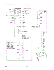 22 - Wiring Diagram parts for Electrolux Refrigerator E23BC68JPS1 from AppliancePartsPros.com