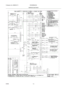 14 - Wiring Diagram parts for Electrolux Range EW30ES6CGS1 from AppliancePartsPros.com