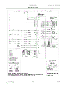 15 - Wiring Diagram parts for Electrolux Range EW30ES65GSA from AppliancePartsPros.com