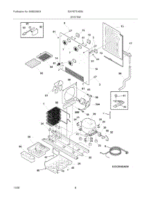 07 - System parts for Electrolux Refrigerator E24RD75HSS0 from AppliancePartsPros.com
