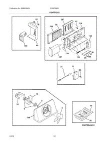 11 - Controls parts for Electrolux Refrigerator EI23CS55GS4 from AppliancePartsPros.com