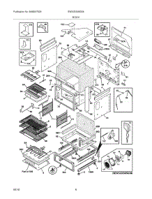 07 - Body parts for Electrolux Range EW30DS65GS6 from AppliancePartsPros.com
