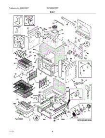 07 - Body parts for Electrolux Range EW30DS6CGS7 from AppliancePartsPros.com
