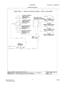 17 - Wiring Diagram parts for Electrolux Range EW30DS65GW1 from AppliancePartsPros.com