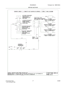 13 - Wiring Diagram parts for Electrolux Range EW30DS6CGW2 from AppliancePartsPros.com