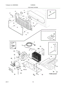 11 - System parts for Electrolux Refrigerator EI23BC56IB7 from AppliancePartsPros.com