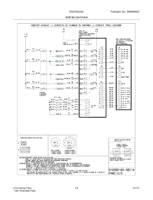 11 - Wiring Diagram parts for Electrolux Range EI30ES55JSA from AppliancePartsPros.com