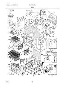 07 - Body parts for Electrolux Range EW30DS6CGS4 from AppliancePartsPros.com