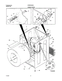 03 - Dry Cab,Heater parts for Frigidaire Dryer CRER442AS0 from AppliancePartsPros.com