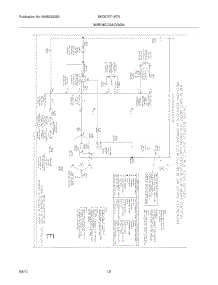12 - Wiring Diagram parts for Frigidaire Dryer BKQE7071MT0 from AppliancePartsPros.com
