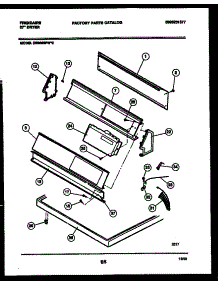 04 - Console And Control Parts parts for Frigidaire Dryer DE8600PW2 from AppliancePartsPros.com