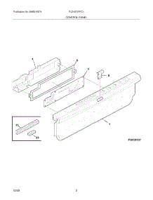 03 - Control Panel parts for Frigidaire Dishwasher PLD4375RFC1 from AppliancePartsPros.com
