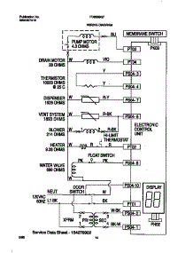08 - Wiring Diagram parts for Frigidaire Dishwasher FDB989GFC2 from AppliancePartsPros.com