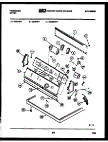 04 - Console And Control Parts parts for Frigidaire Dryer DGDMFH1 from AppliancePartsPros.com