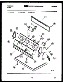 04 - Console And Control Parts parts for Frigidaire Dryer DGIFW0 from AppliancePartsPros.com
