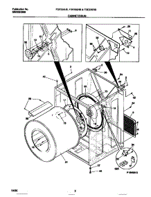 02 - Cabinet / Drum parts for Frigidaire Dryer FDE336RBS2 from AppliancePartsPros.com