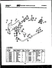 07 - Burner Parts parts for Frigidaire Dryer DEDMW6 from AppliancePartsPros.com