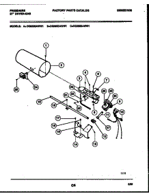 06 - Burner, Igniter And Valve parts for Frigidaire Dryer DG5800AWW1 from AppliancePartsPros.com