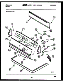 04 - Console And Control Parts parts for Frigidaire Dryer DEDFXW0 from AppliancePartsPros.com