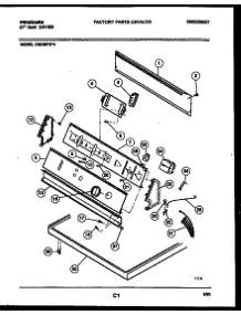 04 - Console And Control Parts parts for Frigidaire Dryer DGCSFL4 from AppliancePartsPros.com