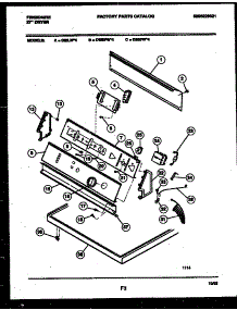 04 - Console And Control Parts parts for Frigidaire Dryer DEILW4 from AppliancePartsPros.com