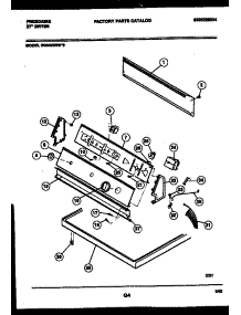 04 - Console And Control Parts parts for Frigidaire Dryer DG6420RW2 from AppliancePartsPros.com