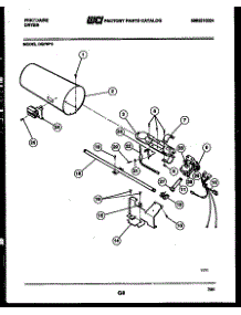 06 - Burner, Igniter And Valve parts for Frigidaire Dryer DGFW2 from AppliancePartsPros.com