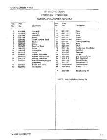 Cabinet, Drum, Heater Assembly Page 2 parts for Frigidaire Dryer 7007-80C from AppliancePartsPros.com