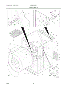 03 - Cabinet / Drum parts for Frigidaire Dryer AEQ8000FE0 from AppliancePartsPros.com