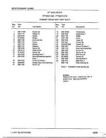 Cabinet Drum And Heat Duct Page 2 parts for Frigidaire Dryer 8007-87D from AppliancePartsPros.com