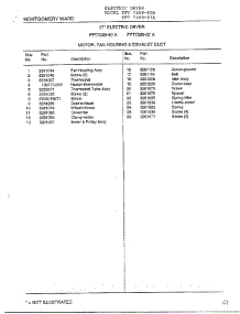 Motor, Fan Housing And Exhaust Duct Page 2 parts for Frigidaire Dryer 7389-80A from AppliancePartsPros.com