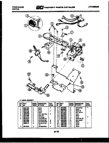 05 - Burner, Igniter And Valve parts for Frigidaire Dryer DG2000DL1 from AppliancePartsPros.com