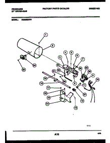 06 - Burner, Igniter And Valve parts for Frigidaire Dryer DG6520AL1 from AppliancePartsPros.com