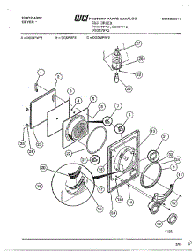 Frigidaire 27" Dryer - Gas - 5995210126 Frigidaire Electric Dryer Page 3 parts for Frigidaire Dryer DGCIFW*2 from AppliancePartsPros.com