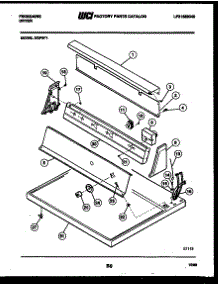 04 - Console And Control Parts parts for Frigidaire Dryer DGFW1 from AppliancePartsPros.com