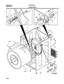 03 - Dry Cab,Heater parts for Frigidaire Dryer CREF342AS0 from AppliancePartsPros.com