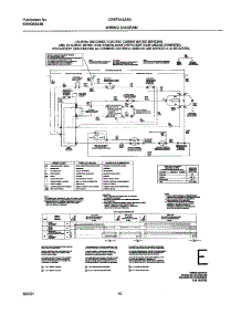 10 - 134103700 Wiring Diagram parts for Frigidaire Dryer CREF342AS0 from AppliancePartsPros.com