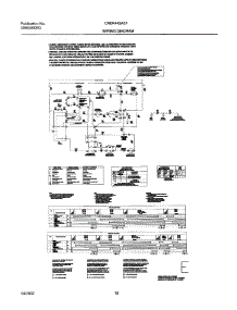 10 - 131826200 Wiring Diagram parts for Frigidaire Dryer CRER442AS1 from AppliancePartsPros.com