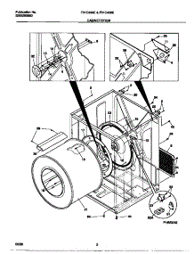 02 - Cabinet / Drum parts for Frigidaire Dryer F31C436ES0 from AppliancePartsPros.com